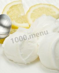Лимонное мороженое домашнее