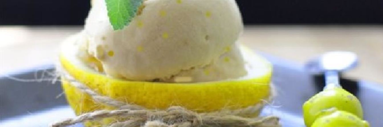 Лимонное мороженое