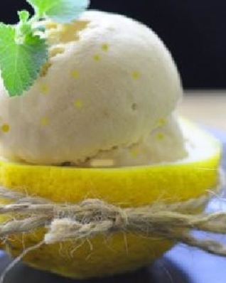 Лимонное мороженое