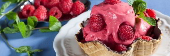 малиновое мороженое