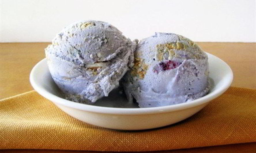 Рецепт мороженого черничный чизкейк