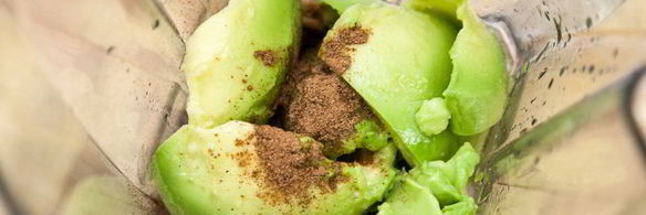 мороженое из авокадо