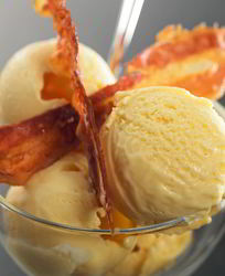 Мороженое из бекона