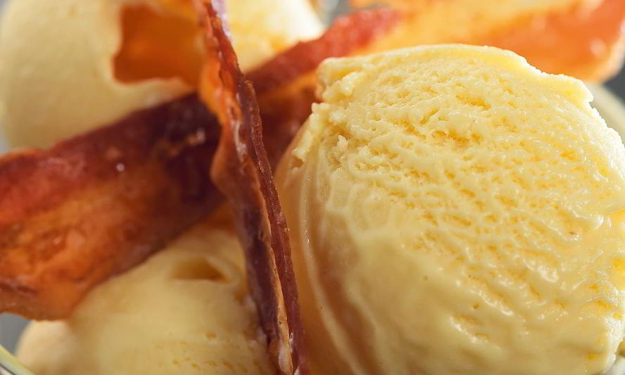 Рецепт мороженого из бекона