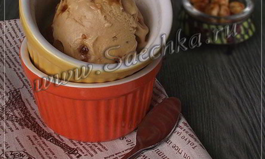 Рецепт мороженого из сгущенки