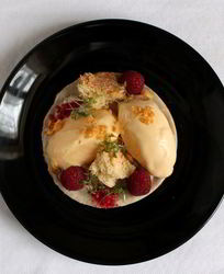 Мороженое из цветной капусты и белого шоколада