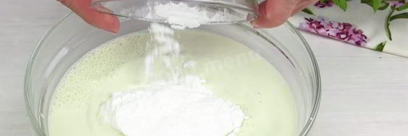 мороженое с мятой и шоколадом