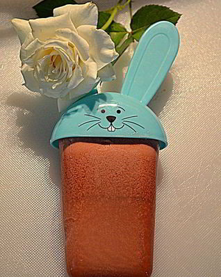 Мороженое с ягодным желе