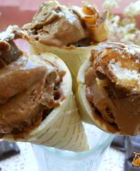 Мороженое шоколадное