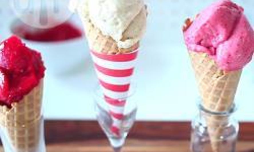 Рецепт мороженого-сорбета из ягод и фруктов