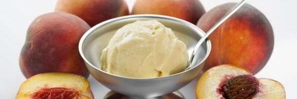 персиковое мороженое для фризера
