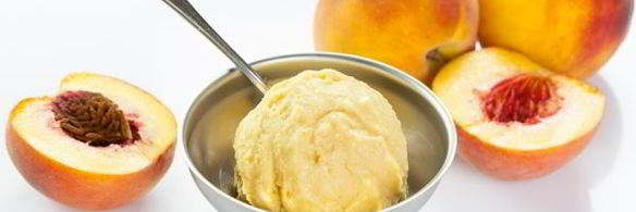 персиковое мороженое для фризера