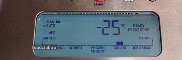 персиковое мороженое