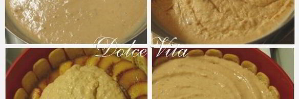 персиковый торт-мороженое