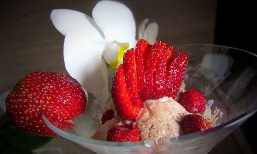 Рецепт шоколадна-миндального мороженого