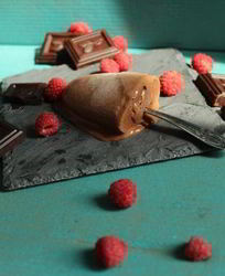 Шоколадно-зефирное мороженое