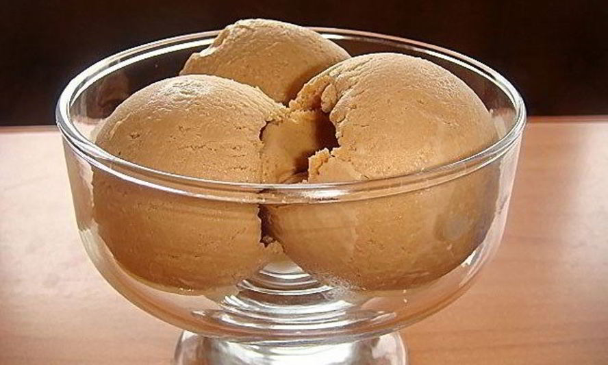 Рецепт шоколадного мороженого без сливок