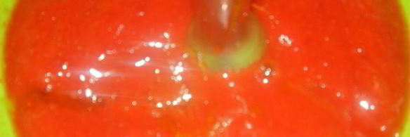 сливочно-клубничное мороженое