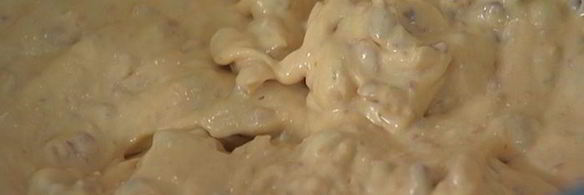 сметанное мороженое с курагой