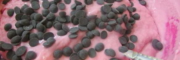 торт-мороженое арбуз