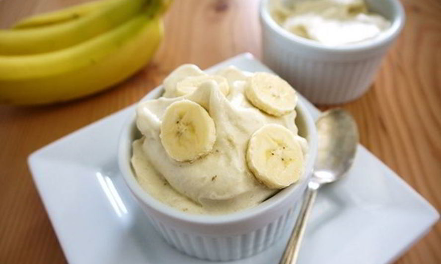 Рецепт творожного мороженого на протеине