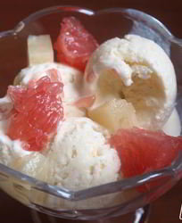 Ванильное мороженое-пломбир