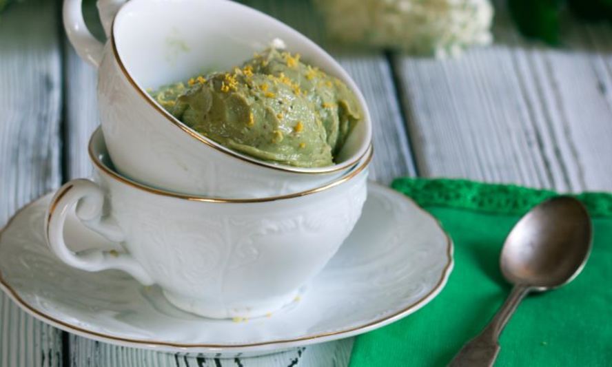 Рецепт веганского лимонного мороженого