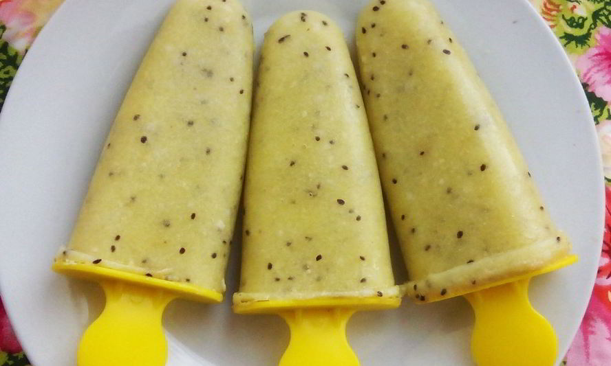 Рецепт веганского мороженого с киви