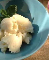 Яблочное мороженое