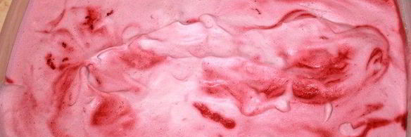 ягодное мороженое вкус лета