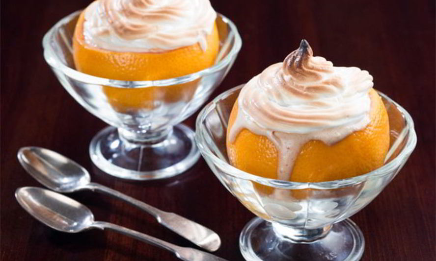 Рецепт запеченного мороженого