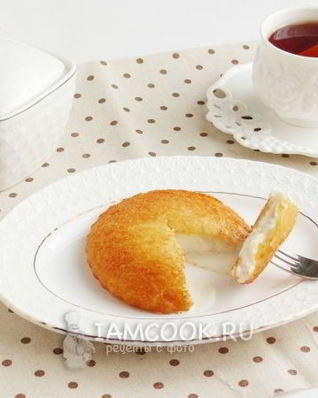 Жареное мороженое в тостовом хлебе