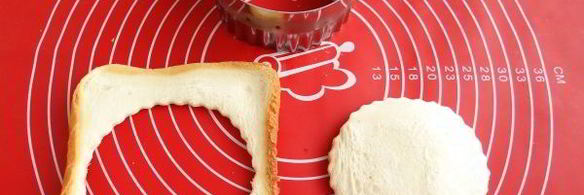 жареное мороженое в тостовом хлебе