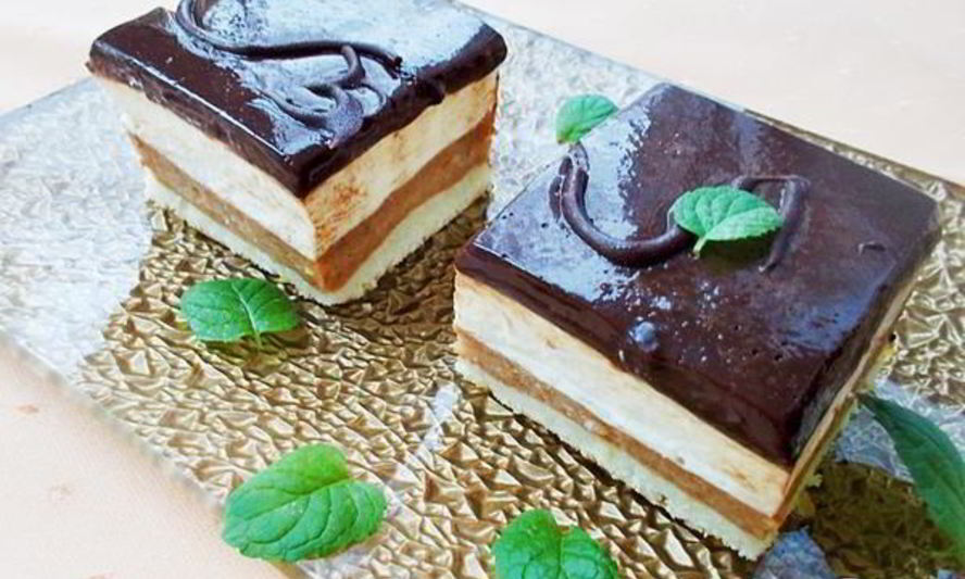 Рецепт бананового торта-мусса