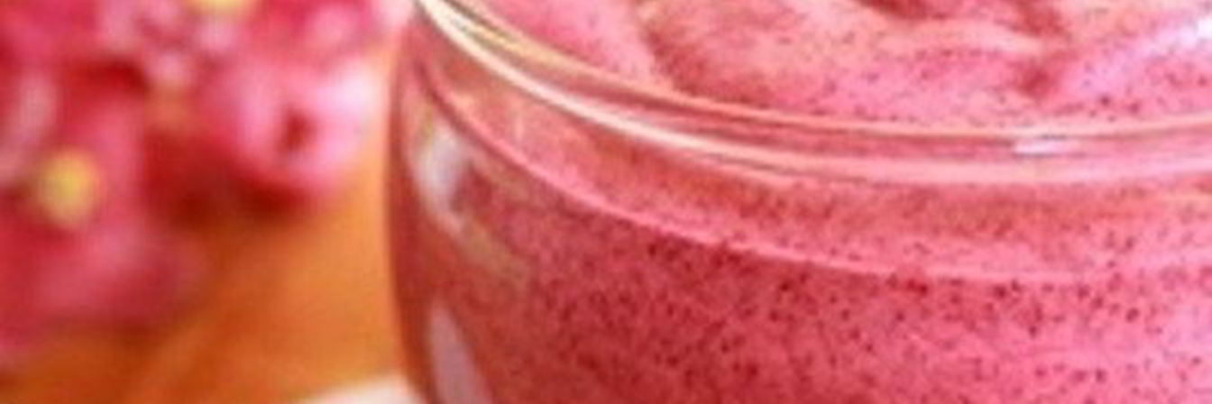 Чернично-яблочный мусс