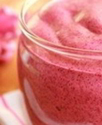 Чернично-яблочный мусс