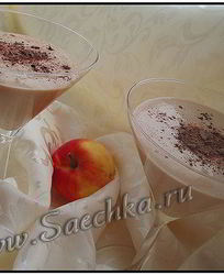 Кофейно-творожный мусс
