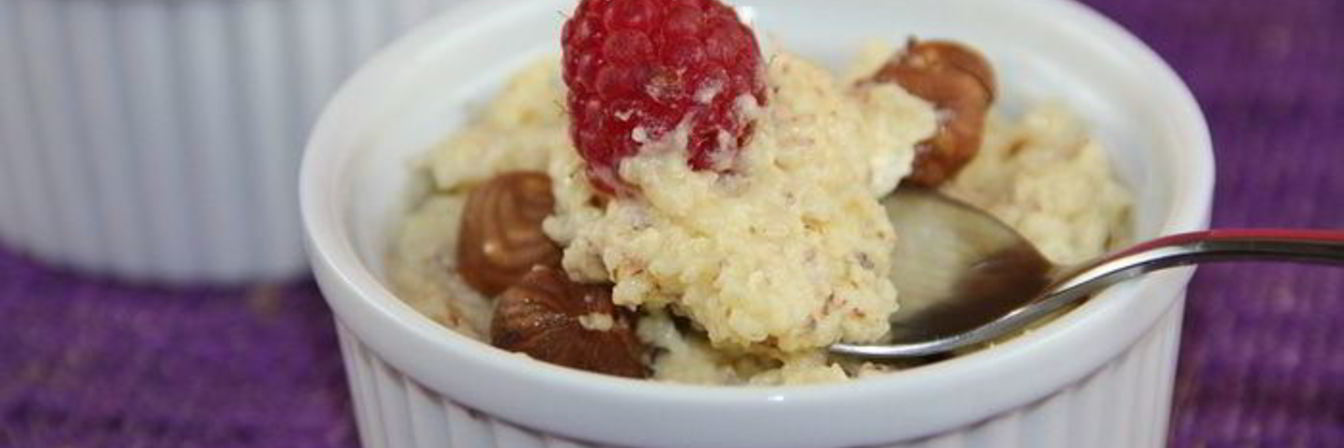 Лимонно-медовый мусс с фундуком