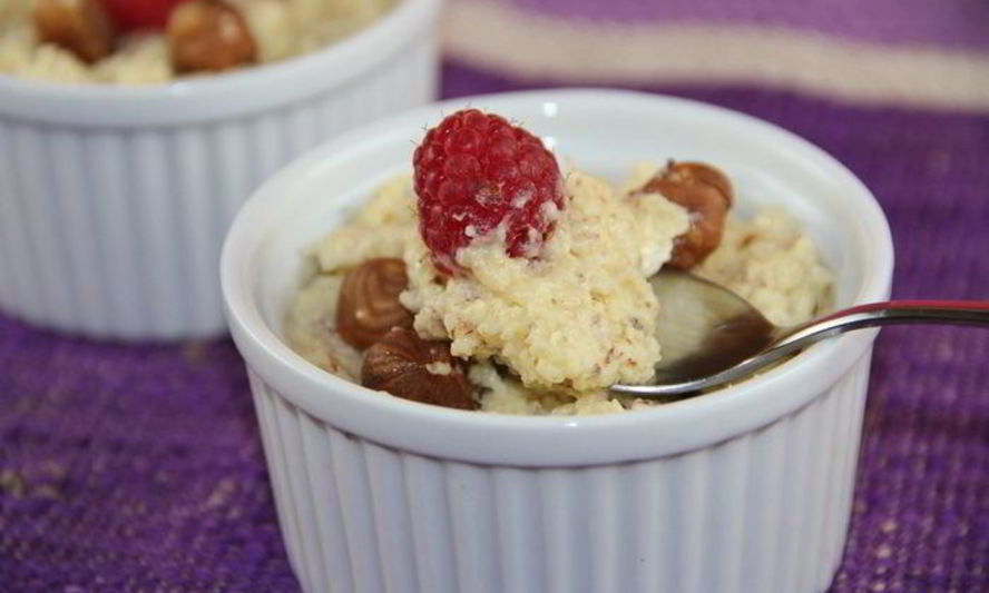 Рецепт лимонно-медового мусс с фундуком