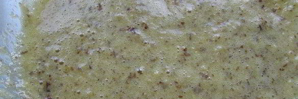 лимонно-медовый мусс с фундуком