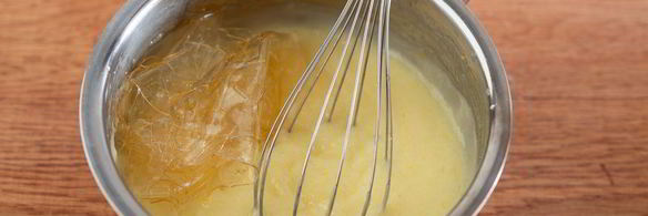 лимонно-ванильный мусс