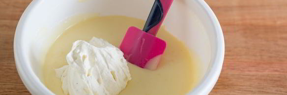 лимонно-ванильный мусс