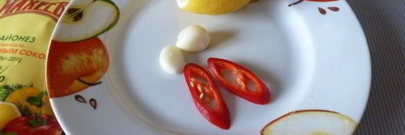 магрибский мусс из запеченных баклажанов