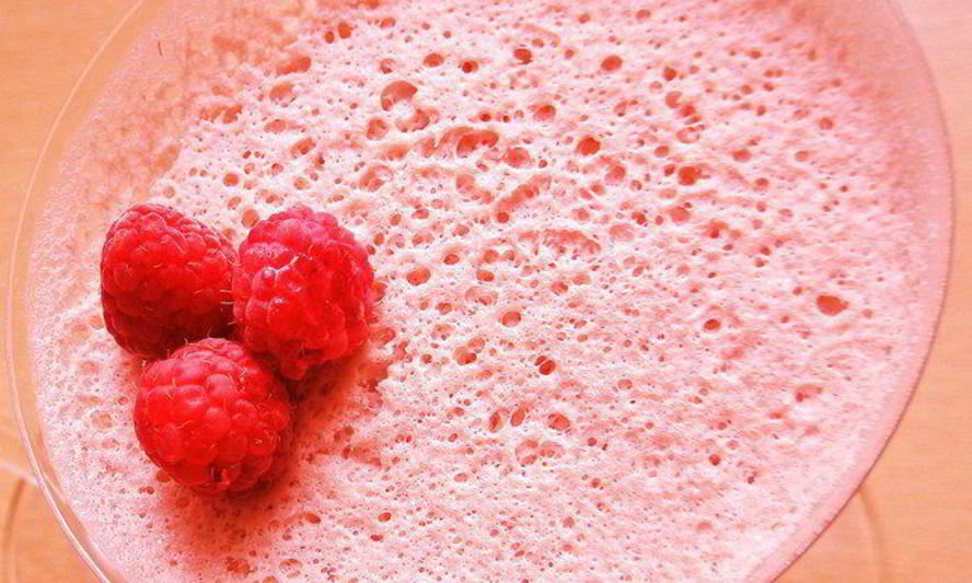 Рецепт малинового мусса