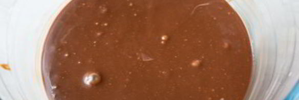 миндальный рулет с манговым муссом