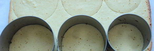 мини-торты с черничным муссом