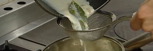 мусс из белого шоколада