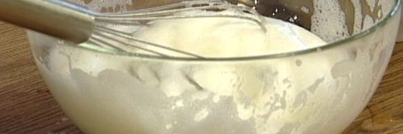 мусс из белого шоколада