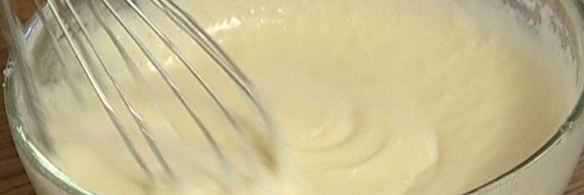 мусс из белого шоколада