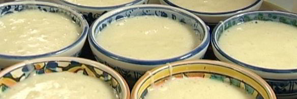 мусс из белого шоколада